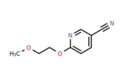 CAS 1016772-36-3 | 6-(2-methoxyethoxy)pyridine-3-carbonitrile