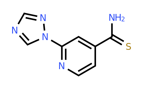 CAS 1016776-89-8 | 2-(1H-1,2,4-Triazol-1-yl)pyridine-4-carbothioamide