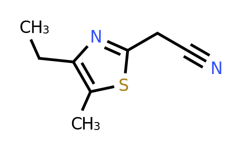 CAS 1016781-56-8 | 2-(4-Ethyl-5-methyl-1,3-thiazol-2-yl)acetonitrile
