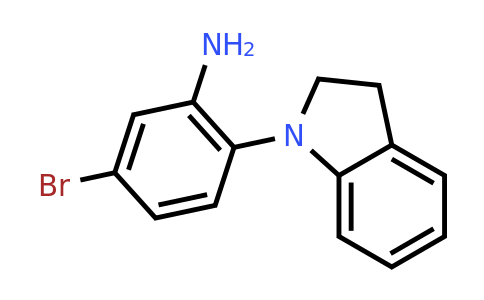 CAS 1016789-09-5 | 5-Bromo-2-(indolin-1-yl)aniline