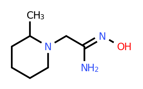 CAS 1016794-51-6 | N'-Hydroxy-2-(2-Methylpiperidin-1-Yl)Ethanimidamide