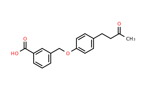 CAS 1016797-44-6 | 3-[4-(3-Oxobutyl)phenoxymethyl]benzoic acid