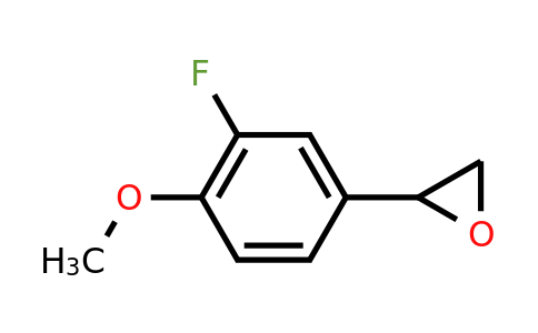 CAS 1016806-32-8 | 2-(3-Fluoro-4-methoxyphenyl)oxirane