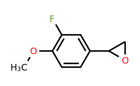 2-(3-Fluoro-4-methoxyphenyl)oxirane