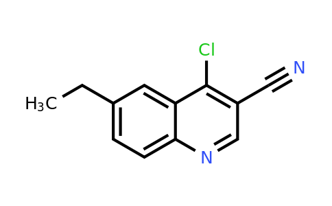 CAS 1016819-25-2 | 4-Chloro-6-ethylquinoline-3-carbonitrile