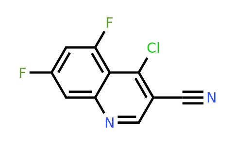 CAS 1016819-82-1 | 4-Chloro-5,7-difluoroquinoline-3-carbonitrile