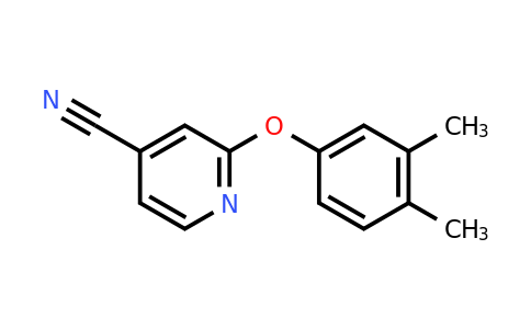 CAS 1016822-48-2 | 2-(3,4-Dimethylphenoxy)pyridine-4-carbonitrile