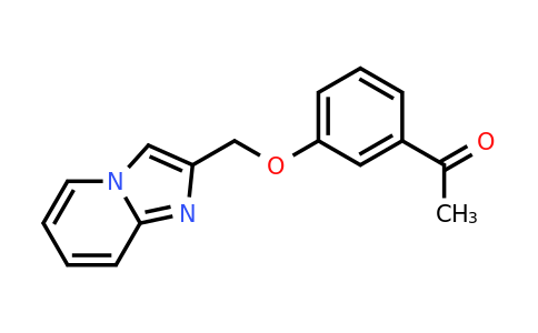CAS 1016836-92-2 | 1-(3-{imidazo[1,2-a]pyridin-2-ylmethoxy}phenyl)ethan-1-one