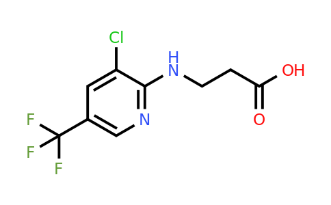 CAS 1016839-74-9 | 3-{[3-chloro-5-(trifluoromethyl)pyridin-2-yl]amino}propanoic acid