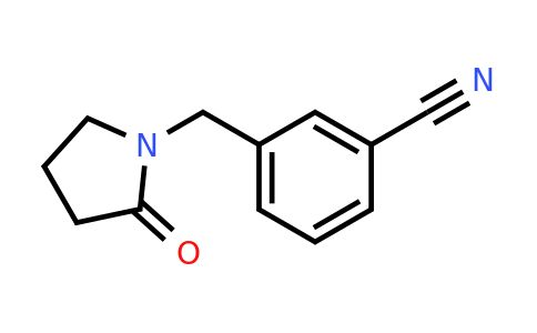 CAS 1016840-72-4 | 3-[(2-Oxopyrrolidin-1-yl)methyl]benzonitrile