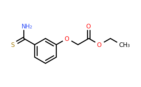 CAS 1016841-47-6 | Ethyl 2-(3-carbamothioylphenoxy)acetate