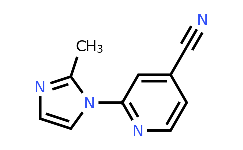 CAS 1016841-67-0 | 2-(2-Methyl-1H-imidazol-1-yl)pyridine-4-carbonitrile