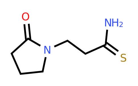 CAS 1016841-80-7 | 3-(2-Oxopyrrolidin-1-yl)propanethioamide