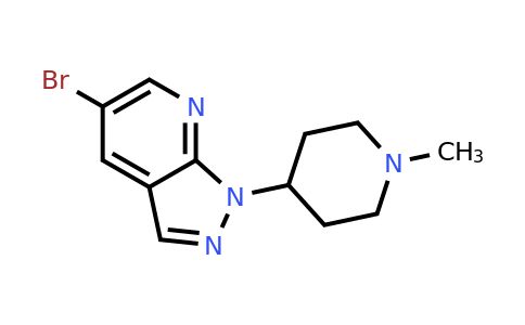 CAS 1016850-95-5 | 4-{5-bromo-1H-pyrazolo[3,4-b]pyridin-1-yl}-1-methylpiperidine