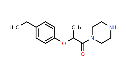 CAS 1016853-66-9 | 2-(4-ethylphenoxy)-1-piperazin-1-yl-propan-1-one