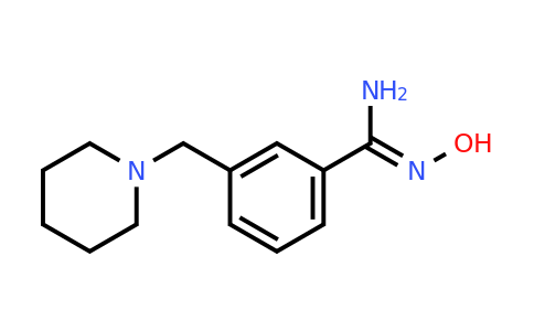 CAS 1016857-30-9 | N'-Hydroxy-3-[(Piperidin-1-Yl)Methyl]Benzene-1-Carboximidamide