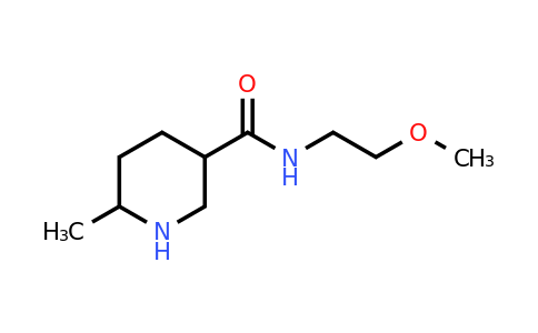 CAS 1016857-64-9 | N-(2-Methoxyethyl)-6-methylpiperidine-3-carboxamide