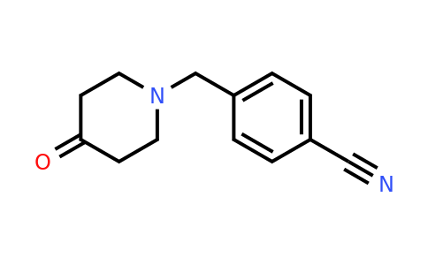 CAS 1016863-24-3 | 4-[(4-Oxopiperidin-1-yl)methyl]benzonitrile