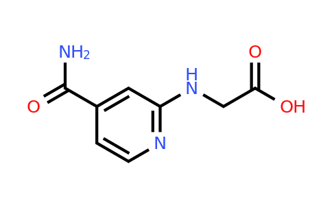 CAS 1016868-74-8 | 2-[(4-Carbamoylpyridin-2-yl)amino]acetic acid
