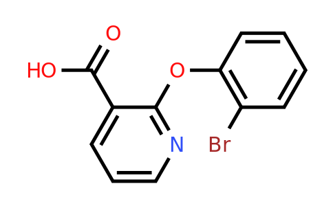 CAS 1016873-07-6 | 2-(2-Bromophenoxy)pyridine-3-carboxylic acid
