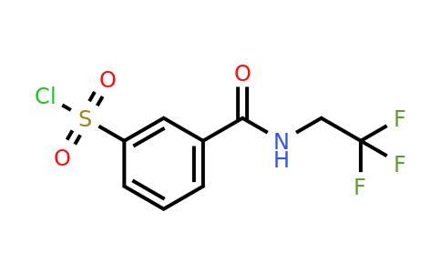 CAS 1016875-95-8 | 3-[(2,2,2-Trifluoroethyl)carbamoyl]benzene-1-sulfonyl chloride
