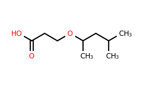 CAS 1016876-66-6 | 3-[(4-methylpentan-2-yl)oxy]propanoic acid