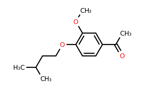 CAS 1016880-51-5 | 1-[3-Methoxy-4-(3-methylbutoxy)phenyl]ethan-1-one