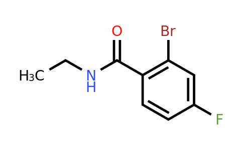 CAS 1016881-13-2 | 2-Bromo-N-ethyl-4-fluorobenzamide