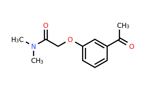 CAS 1016886-24-0 | 2-(3-Acetylphenoxy)-N,N-dimethylacetamide