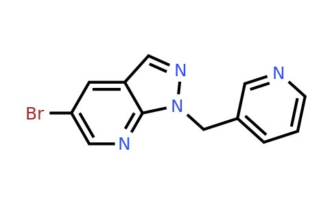 CAS 1016886-81-9 | 3-({5-bromo-1H-pyrazolo[3,4-b]pyridin-1-yl}methyl)pyridine