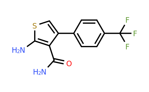 CAS 1016889-40-9 | 2-Amino-4-[4-(trifluoromethyl)phenyl]thiophene-3-carboxamide