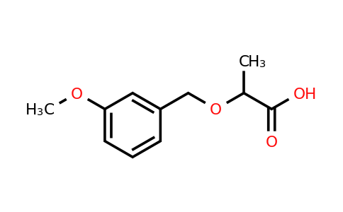 CAS 1016890-44-0 | 2-[(3-Methoxyphenyl)methoxy]propanoic acid