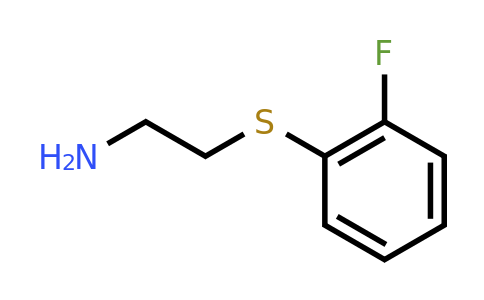 CAS 1016891-91-0 | 1-[(2-Aminoethyl)sulfanyl]-2-fluorobenzene