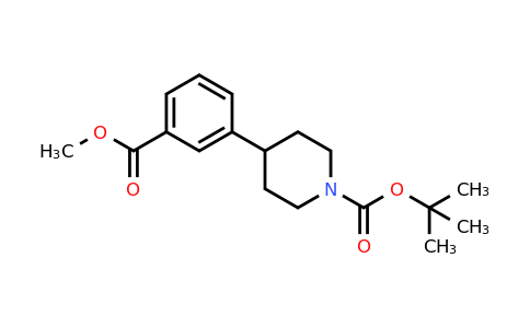 CAS 1016980-41-8 | tert-butyl 4-[3-(methoxycarbonyl)phenyl]piperidine-1-carboxylate