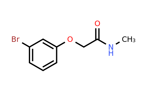 CAS 1017020-76-6 | 2-(3-Bromophenoxy)-N-methylacetamide