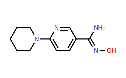 CAS 1017022-80-8 | N'-Hydroxy-6-(piperidin-1-yl)pyridine-3-carboximidamide