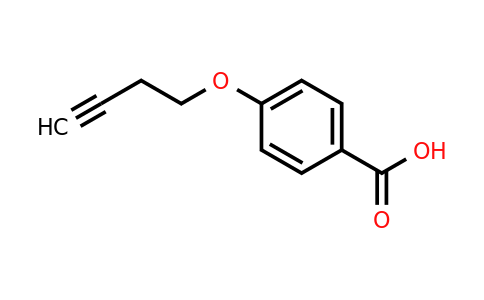 CAS 1017024-01-9 | 4-(but-3-yn-1-yloxy)benzoic acid