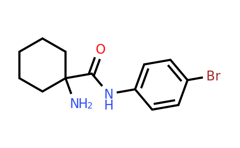 CAS 1017035-47-0 | 1-Amino-N-(4-bromophenyl)cyclohexane-1-carboxamide