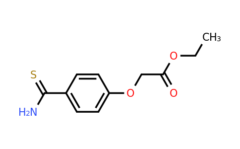 CAS 1017036-46-2 | Ethyl 2-(4-carbamothioylphenoxy)acetate
