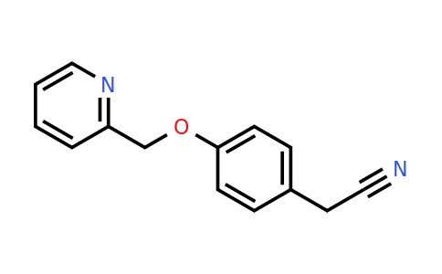 CAS 1017037-58-9 | 2-[4-(Pyridin-2-ylmethoxy)phenyl]acetonitrile