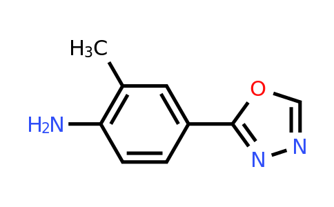 CAS 1017045-81-6 | 2-Methyl-4-(1,3,4-oxadiazol-2-yl)aniline