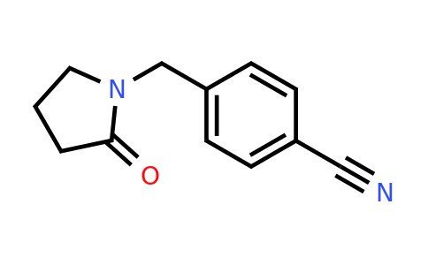CAS 1017045-93-0 | 4-[(2-Oxopyrrolidin-1-yl)methyl]benzonitrile