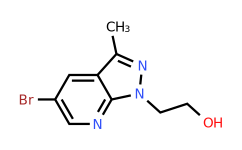 CAS 1017048-94-0 | 2-{5-bromo-3-methyl-1H-pyrazolo[3,4-b]pyridin-1-yl}ethan-1-ol