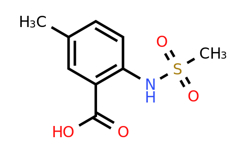 CAS 1017051-55-6 | 5-Methyl-2-(methylsulfonamido)benzoic acid