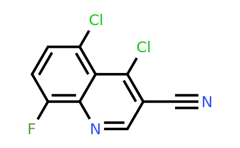 CAS 1017051-94-3 | 4,5-Dichloro-8-fluoroquinoline-3-carbonitrile