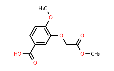 CAS 1017053-35-8 | 4-Methoxy-3-(2-methoxy-2-oxoethoxy)benzoic acid