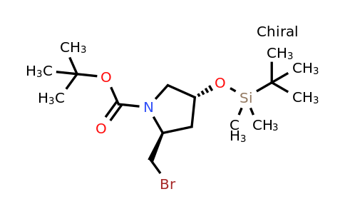 CAS 1017060-91-1 | (2S,4R)-2-Bromomethyl-4-(tert-butyl-dimethyl-silanyloxy)-pyrrolidine-1-carboxylic acid tert-butyl ester