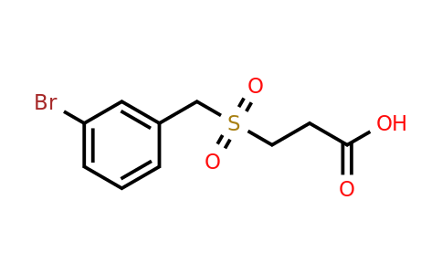 CAS 1017090-62-8 | 3-[(3-Bromophenyl)methanesulfonyl]propanoic acid