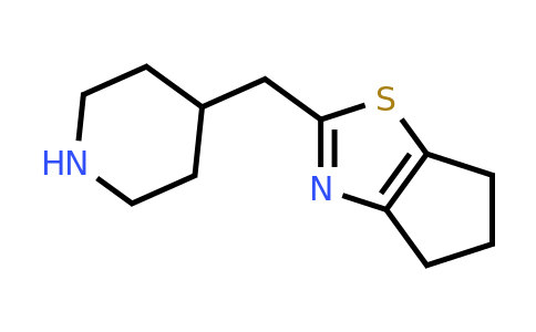 CAS 1017112-70-7 | 2-(Piperidin-4-ylmethyl)-5,6-dihydro-4H-cyclopenta[d]thiazole