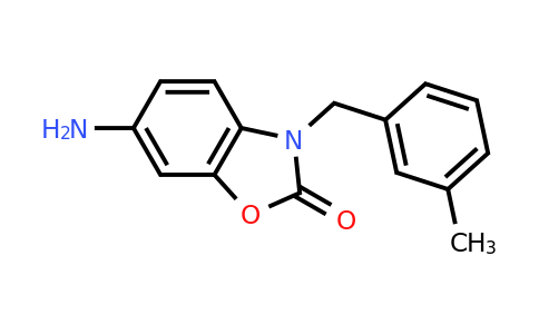 CAS 1017120-20-5 | 6-Amino-3-[(3-methylphenyl)methyl]-2,3-dihydro-1,3-benzoxazol-2-one